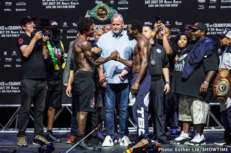 Showtime Ppv Weights Spence Vs Crawford Latest Boxing News