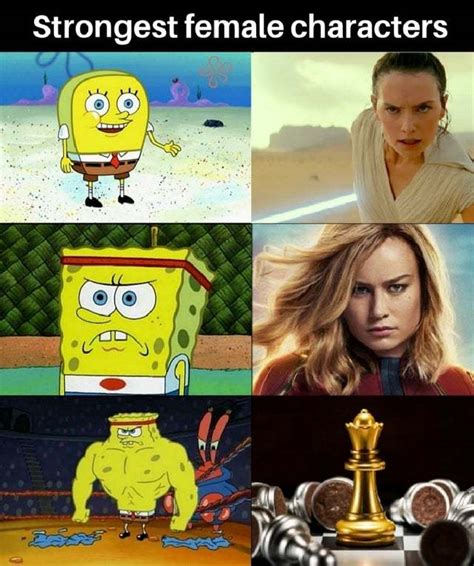 Strongest Female Characters Meme By Dangerouspizza Memedroid