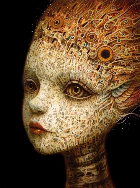 Naoto Hattori S Painting Series Of Gorgeous Cosmic Goddesses