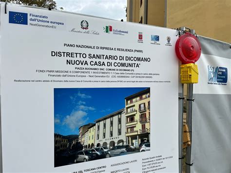 Dicomano Posa Della Prima Pietra Alla Casa Di Comunit Si Tratta