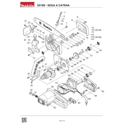 Makita Spare Parts For Electric Chainsaws B