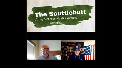 Army Veteran Walks Across America The Scuttlebutt Season 6 Episode