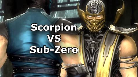 Scorpion Mortal Kombat 9 And Sub Zero