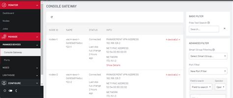 Filtering Pages Displaying Nodes