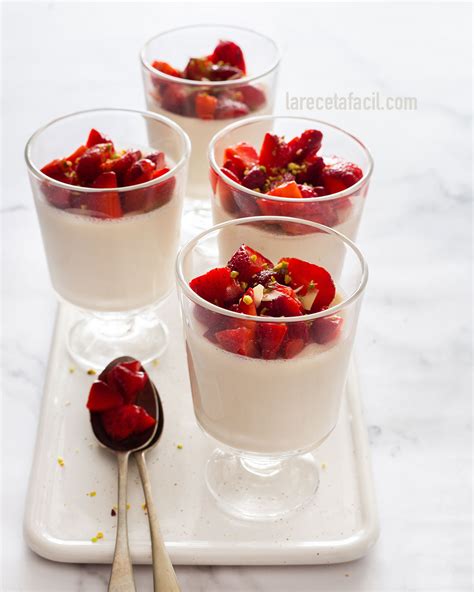 Panna Cotta Receta Original Italiana La Receta F Cil