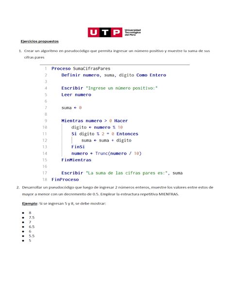 S13 S1 Estructura Repetitiva Mientras Principios De Algoritmos