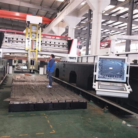 Large Size Double Column Gantry Vertical Machining Center Bridge CNC