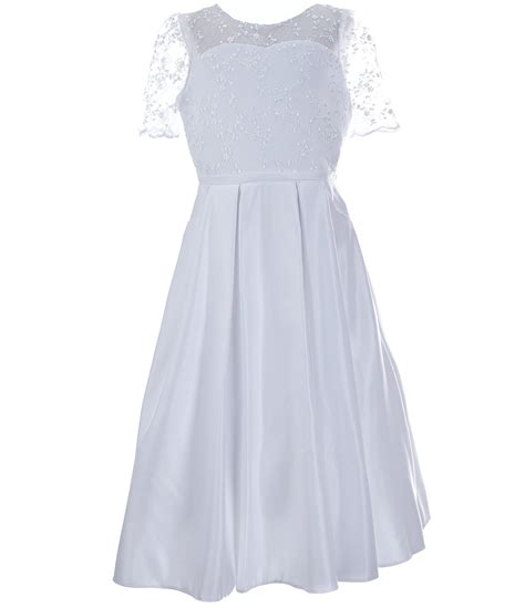 White Lace Confirmation Dresses