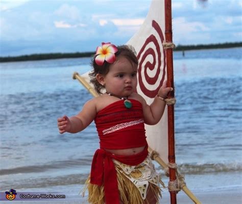 Moana Baby Costume | No-Sew DIY Costumes - Photo 5/5