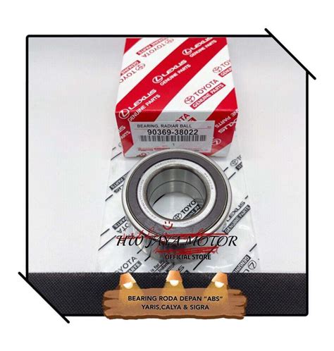 Bearing Roda Depan Toyota Yaris Calya Sigra Abs Bwd Lazada