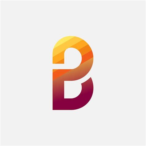 Design De Logotipo Criativo Letter Bs Vetor Premium