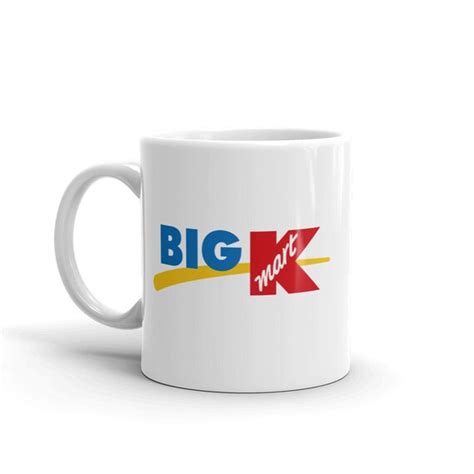 Cool Retro Style Kmart Mug With Logo Interesting Cult Classic Etsy