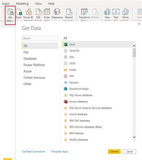 Excel Get Data From Power Bi Table Printable Timeline Templates