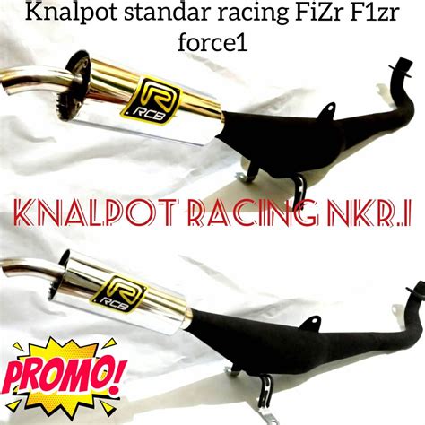 Jual Knalpot Fizr F Zr Rcb Standar Racing Suara Garing Murah Shopee