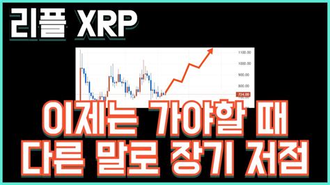 리플 Xrp 이제는 가야할 때 다른 말로 장기 저점 Youtube