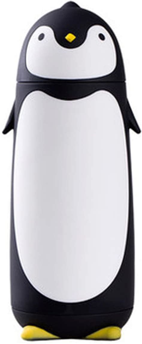 Adorabile Thermos In Acciaio Inox Da 280 Ml A Forma Di Pinguino Black Amazon It Casa E Cucina