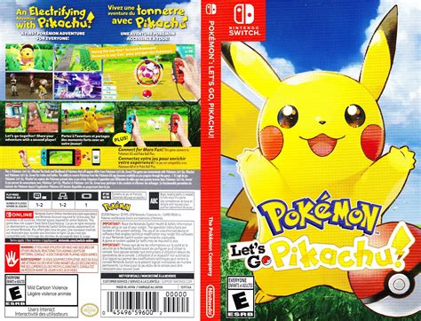 [fulfilling Request] Pokemon Let S Go Pikachu Retail Cover R Nintendoswitchboxart