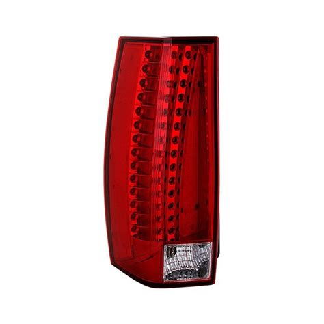 Spyder® Alt Jh Caesc07 Oe L Driver Side Chrome Red Factory Style Led Tail Light