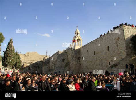 Manger Square Bethlehem Stock Photos And Manger Square Bethlehem Stock