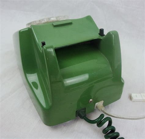 C Two Tone Green Plastic Gpo Tma Rotary Telephone Sally