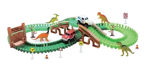 Trilha Pista Dos Dinossauros Carrinhos Braskit Novo Parcelamento Sem