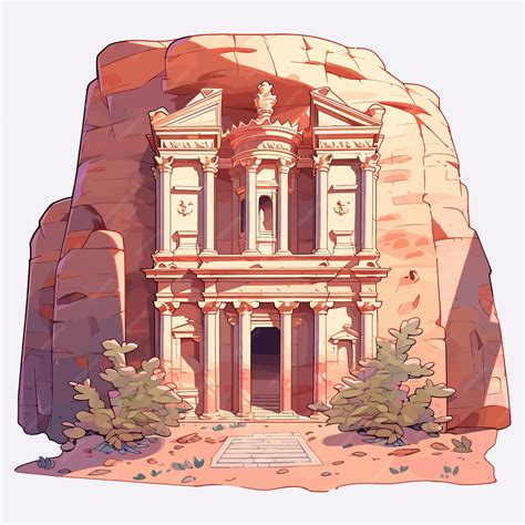 Premium Vector | Petra Jordan