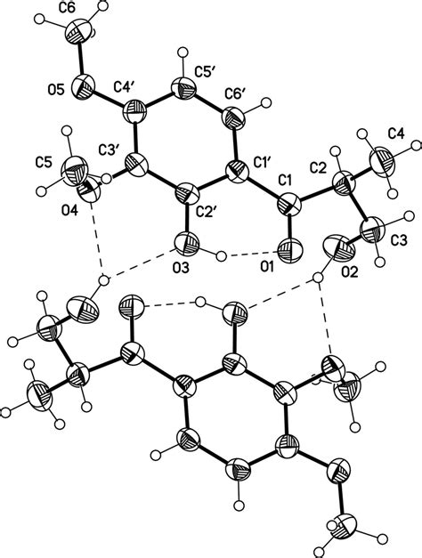 Representation Of The Intra And Intermolecular Hydrogen Bonding Download Scientific Diagram