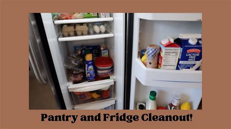 Ultimate Fridge And Pantry Clean Out YouTube