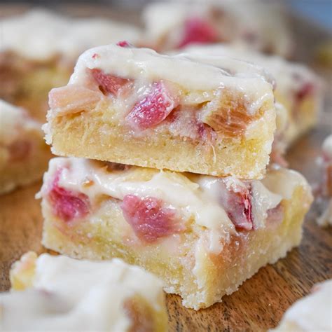 Rhubarb Bars