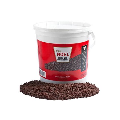 COCOA NIBS ENROBED IN DARK CHOCOLATE CACAO NOEL DECOR NOE9