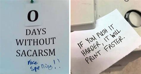 Passive Aggressive Office Notes That Are So Good You Won T Be Mad