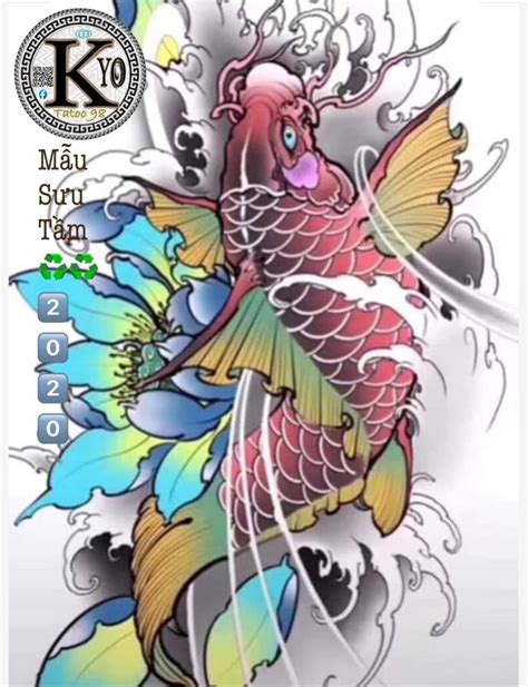 Pin By V N Minh Art On C Ch P Koi Tattoo Design Koi Fish Drawing