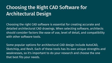 Ppt Architectural Cad Drawings The Key To Unlocking Your Design