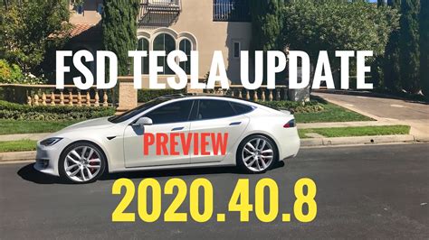 Latest Tesla Full Self Driving Fsd Preview Model S Performance Youtube