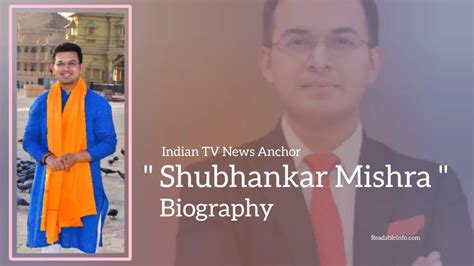 Shubhankar Mishra Biography Indian Tv News Anchor Readableinfo