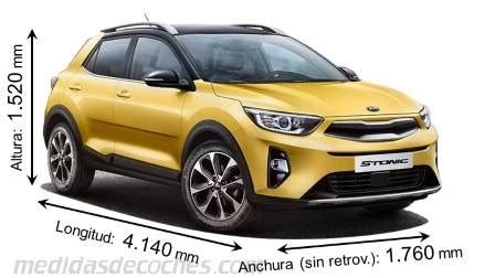 Medidas Kia Stonic Maletero Dimensiones Y Similares