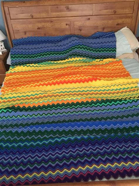 Crochet Temperature Blanket Charts Free Downloads