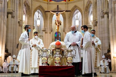 Osoro A Los Sacerdotes En La Misa Crismal Sed Hermanos En El Servicio