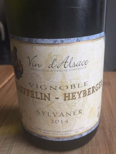 Vignoble Haeffelin Heyberger Silvaner Vivino US