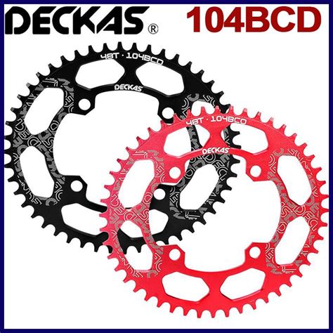 Deckas Bcd Oval T Chainring Mountain Bike