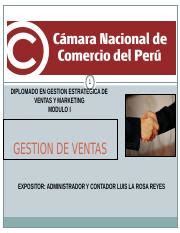 Gestion De Ventas Ppt Diplomado En Gestion Estrategica De Ventas Y