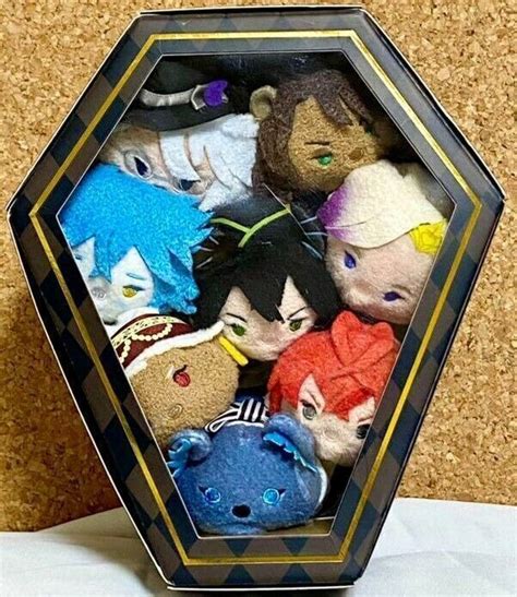 Disney Store Limited Twisted Wonderland Tsum Tsum Plush Toy Box