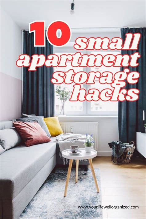 10 Genius Small Apartment Storage Ideas for Easy Living