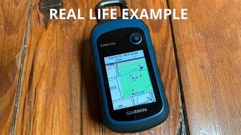 Using The Garmin Etrex X On The Trail Real Life Example Of How It