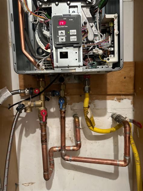 We Have Rinnai Water Heater No Hot W Ate Gas Newly Installed