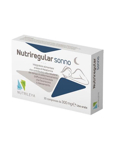 Nutriregular Sonno Di Nutrileya Compresse Da Mg