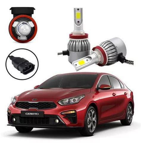 Kit L Mpadas Super Led Farol Milha Kia Cerato C L Mpada