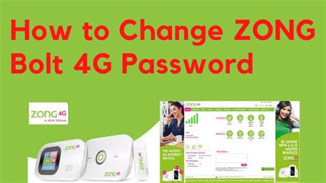 How To Change Zong Bolt G Device Password How To Check Remaining Mb