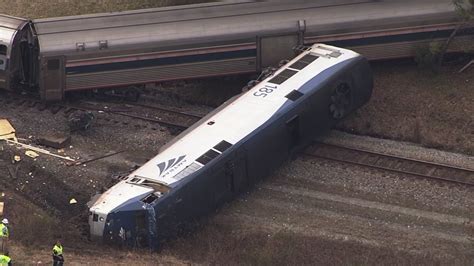 40 Passengers Injured After Amtrak Train Hits Tractor Trailer Truck In