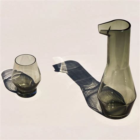 Nude Glass Beak Carafe Smoke Karafka Do Wody